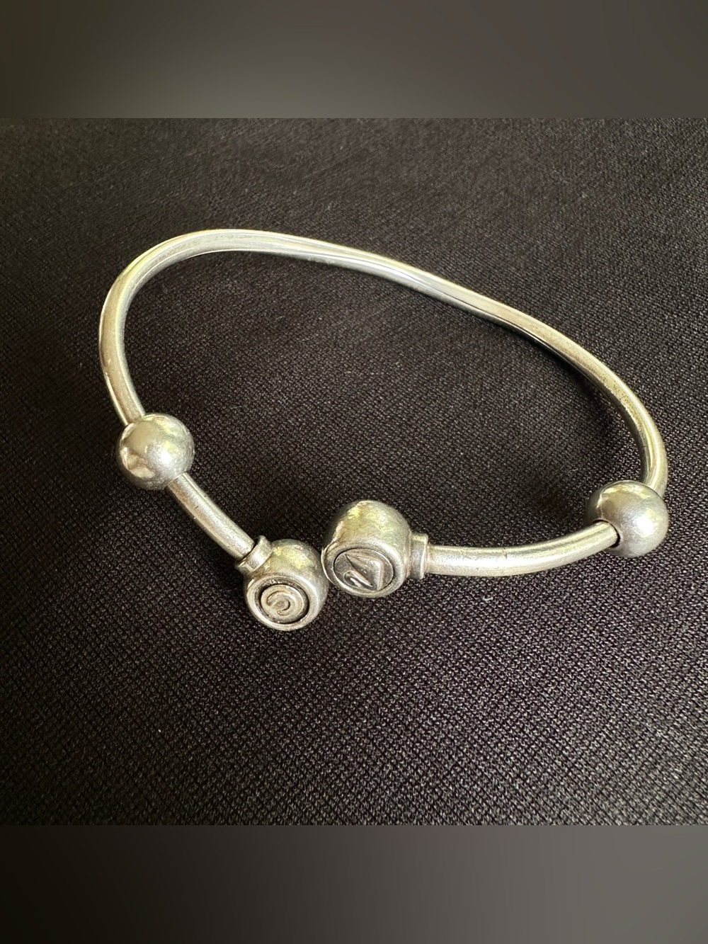 CHAMILIA STERLING SILVER CHARM'S BYPASS WRAP BRACELET Jewelry